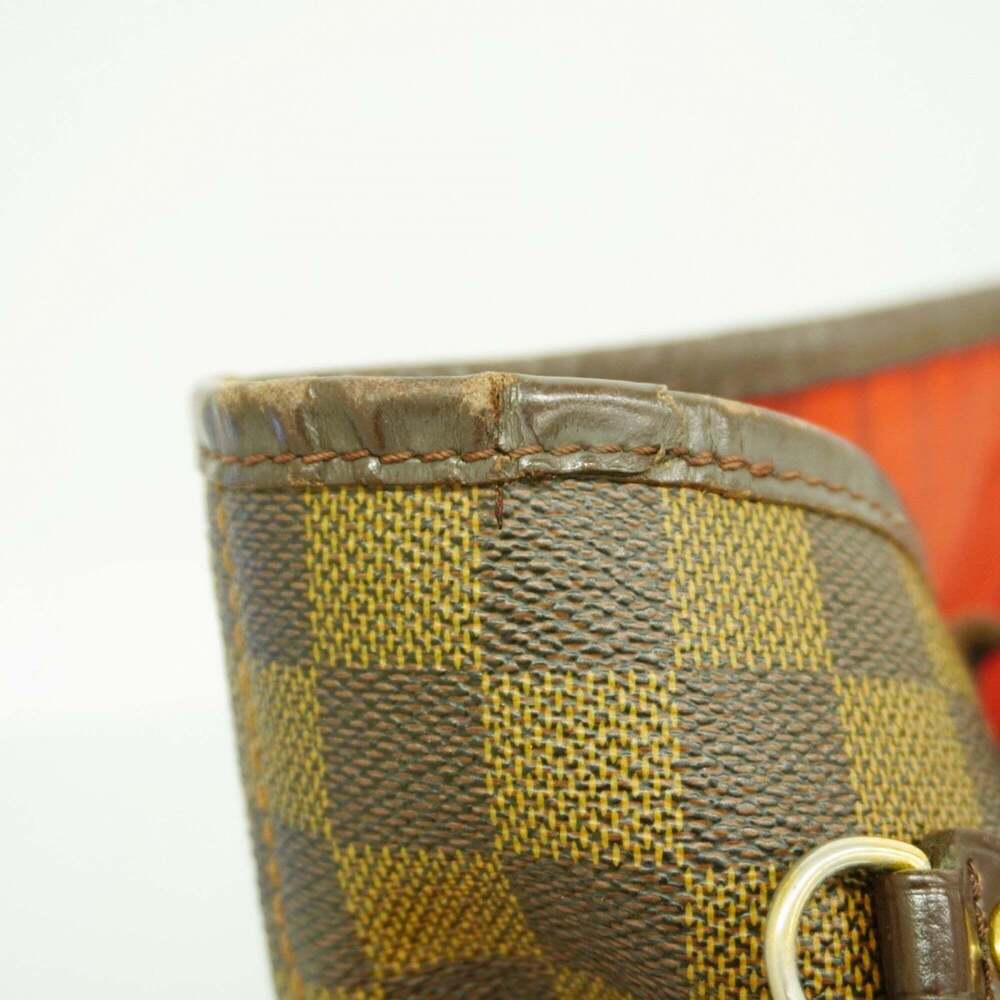 LOUIS VUITTON Brown Damier Neverfull MM Tote Bag - Picture 6 of 16